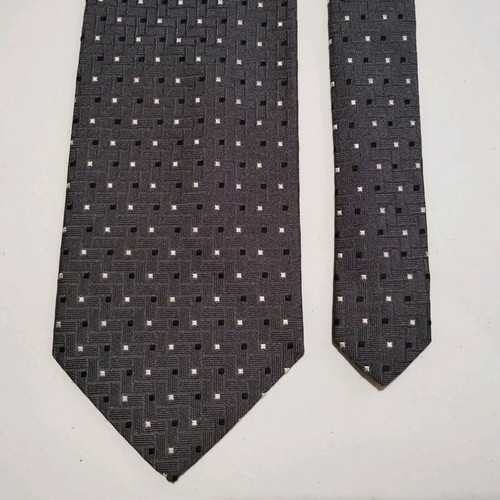 Florence Style silk tie gray like new