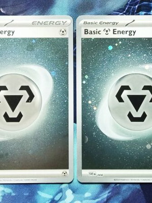 Basic Metal Energy Galaxy Holo Pokemon 4 pieces like new