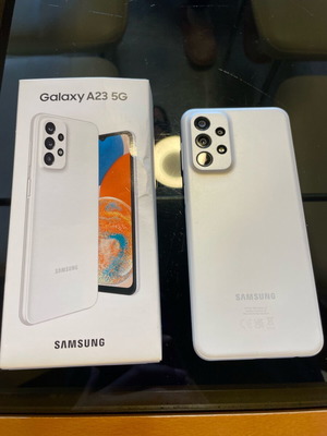 Samsung Galaxy A23 5G καινούργιο σε άριστη κατάσταση, άσπρο