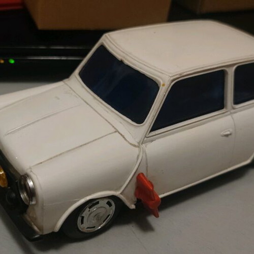 Mini Couper misclot toy used for restoration