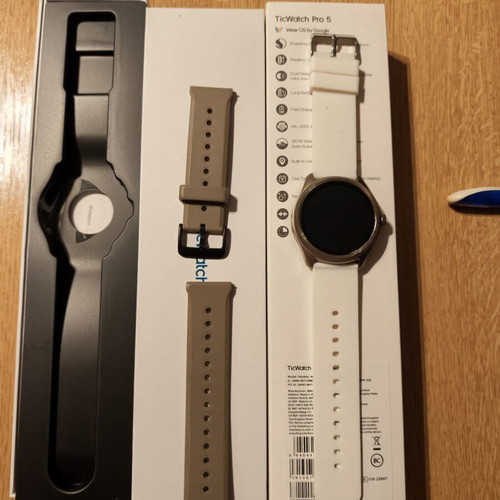 TicWatch Pro 5 Sandstone smartwatch like new
