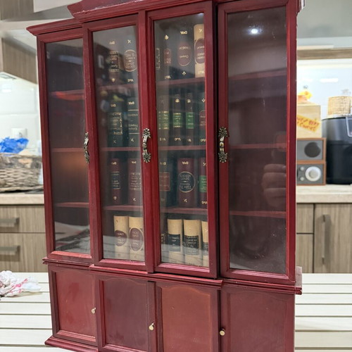 Deagostini small bookcase with books used