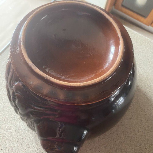 Clay Pot Petrotos like new, traditional glazed cooking pot