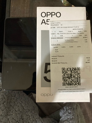 OPPO A5 4/128GB Midnight Purple new with warranty