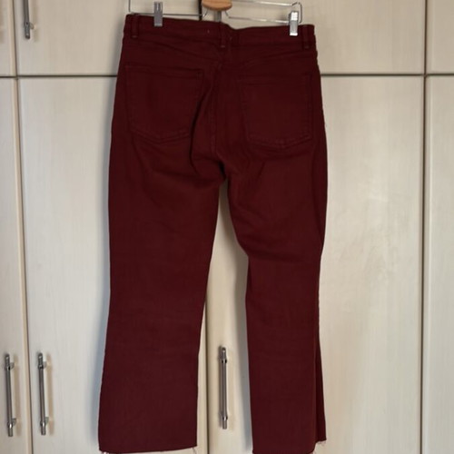 Zara women's pants size L red like new