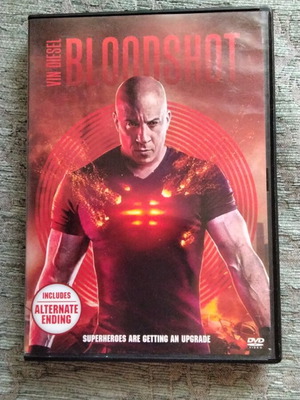 Bloodshot DVD used with Greek subtitles, alternate ending