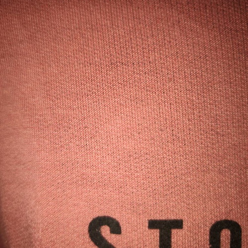 Pink pullover used, size M