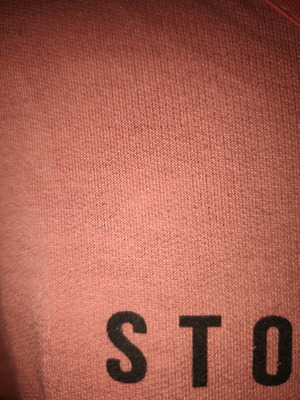 Pink pullover used, size M