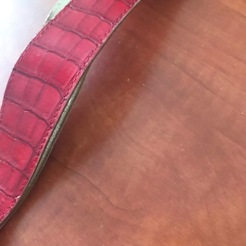 Deny Rose belt used 90 cm red in very good condition