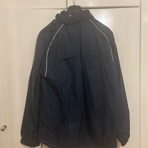 Nike jacket used, thin and waterproof, blue, size M