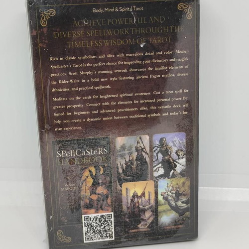 Modern Spellcasters Tarot deck like new with guidebook