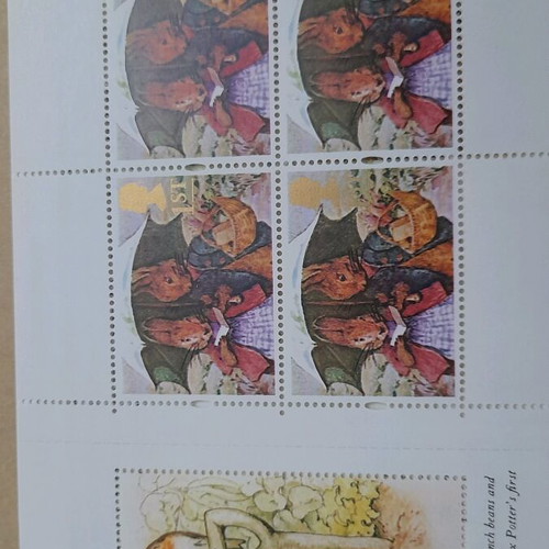 UK Booklet Stamps Beatrix Potter new
