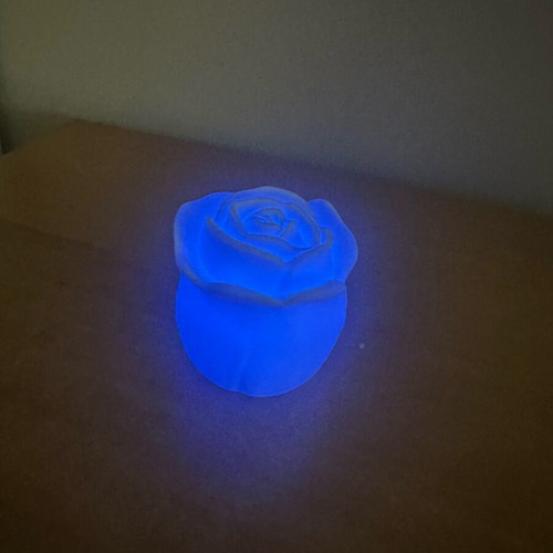 LED rose lamp with automatic color change new