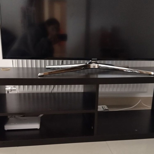 TV furniture used, dimensions 120x40x38 cm