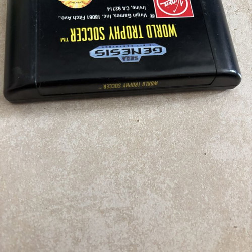 World Trophy Soccer Sega Genesis game