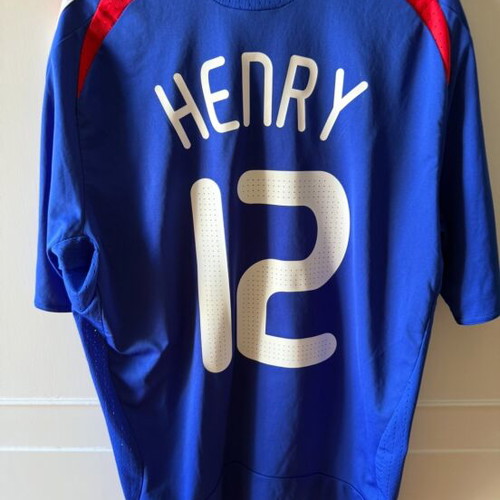 France National Team Jersey Thierry Henry Euro 2008 Like New