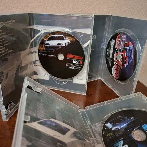 3 Best Motoring collectible car DVDs like new