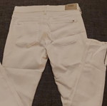 Tommy Hilfiger women's white elastic jeans like new, size S