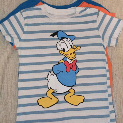Sinsay short-sleeve t-shirt set like new, size 104, boys