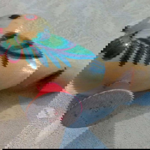 Σφυριχτρα ξυλινη πουλακι πληρως λειτουργικη σε πολυ καλη κατασταση !!!