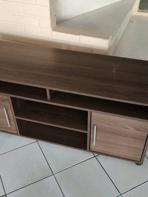 TV stand used with wheels