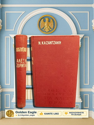 Βίος και Πολιτεία του Αλέξη Ζορμπά Σαν καινούργιο, Νίκος Καζαντζάκης 6η έκδ.
