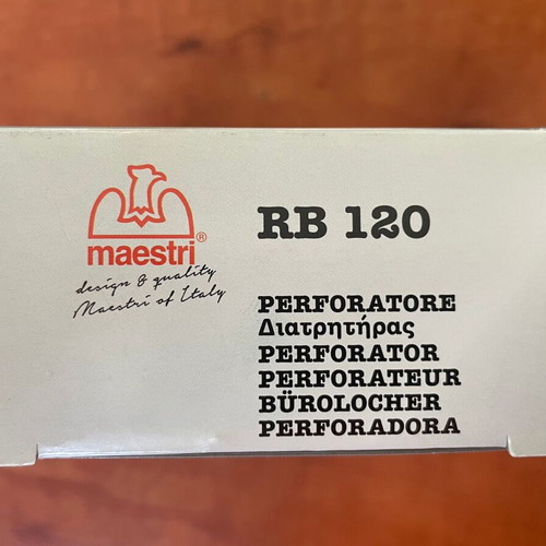 Perforator Maestri Roma RB-120 new with guide