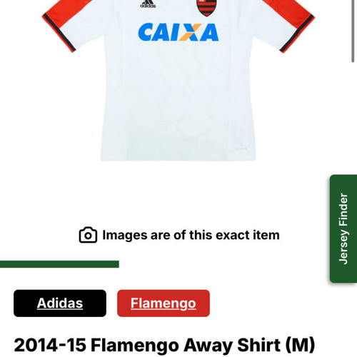 Flamengo 2014-15 Jersey new, authentic, medium size
