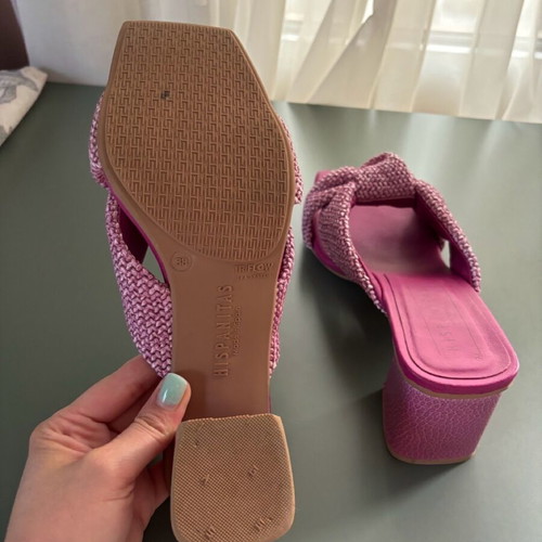 Hispanitas mules size 38 new, pink and purple