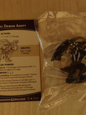 Dungeons & Dragons Demonweb Gnoll Demon Adept φιγούρα 28/60