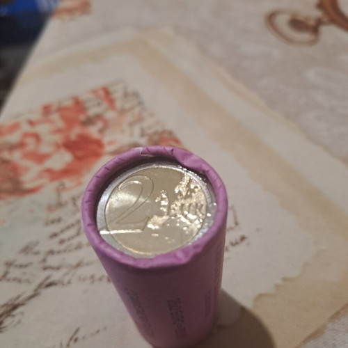 2 Euro Cyprus Commemorative Coin Roll 2026 UNC, 25 Coins