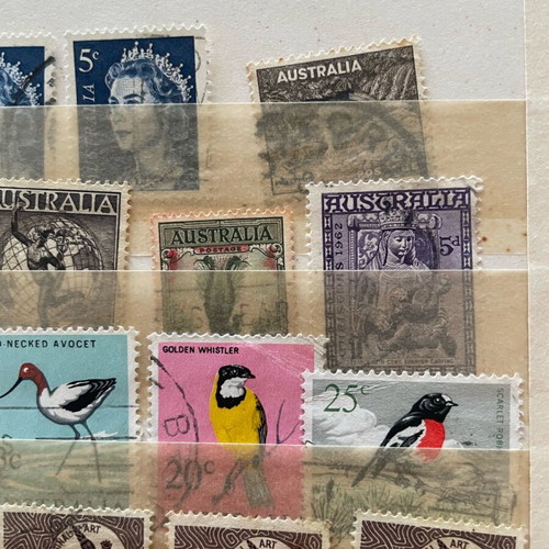Collectible Australian stamps 1950–1965 in good condition