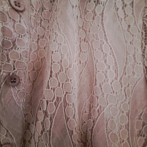 Dusty Pink Lace Dress like new, XL
