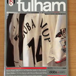Fulham Chelsea match program used