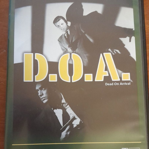 D.O.A. DVD like new, crime period film with Greek subtitles