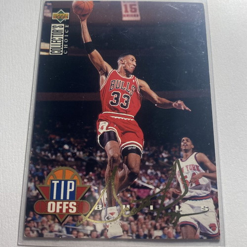 1994-95 Upper Deck Collector’s Choice Tip Offs Scottie Pippen card new