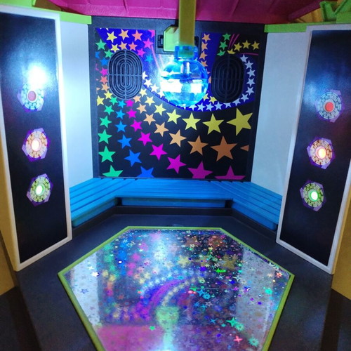 Disco Playmobil σαν καινούργιο με φωτορυθμικά και μουσική