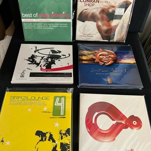 48 CDs σαν καινούργια, ηλεκτρονική, house, ethnic μουσική