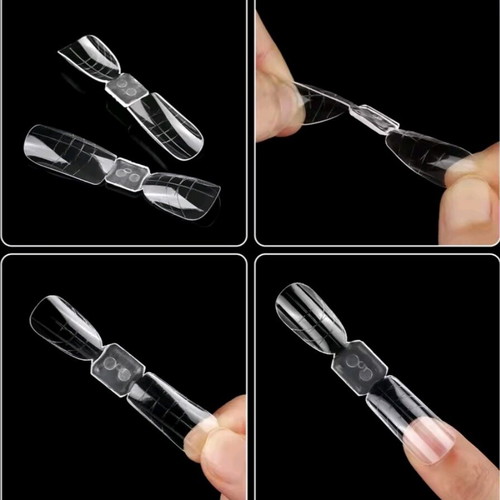 Dual nail forms new, 240 pcs, 12 sizes