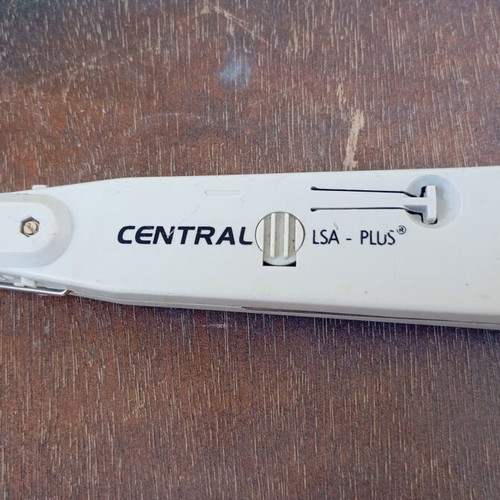 Central LSA-PLUS Punch Down Tool with Sensor like new