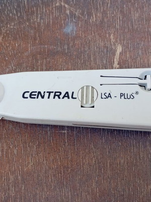 Central LSA-PLUS Punch Down Tool with Sensor like new