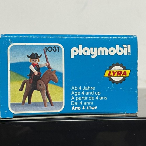Playmobil Lyra 1031 Cowboy Sheriff New Sealed In Box