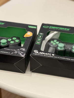 Game controllers new, set of 2 for PC