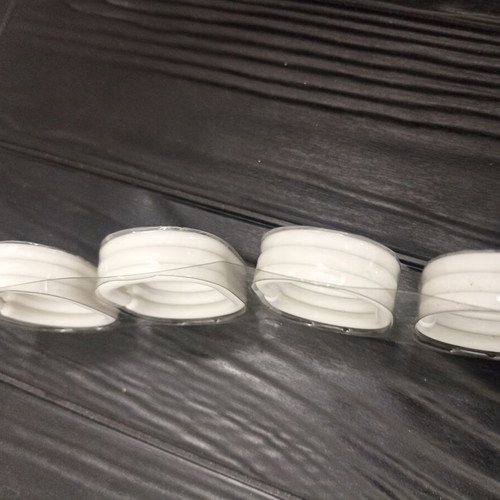 Set of 12 C-type plastic shower curtain rings
