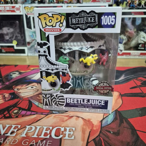 Funko Pop Beetlejuice #1005 vinyl figure like new