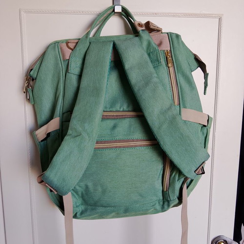 Exclusivo diaper bag in turquoise 26x15x37 cm