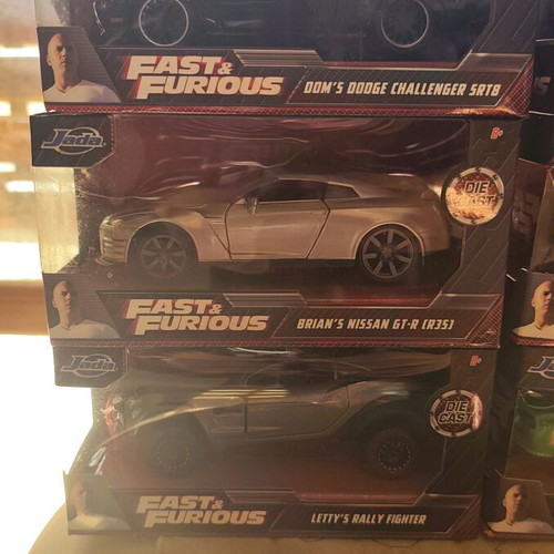 Fast and Furious Jada 1/32 Diecast Cars New 2022 Collection, 54 Pieces