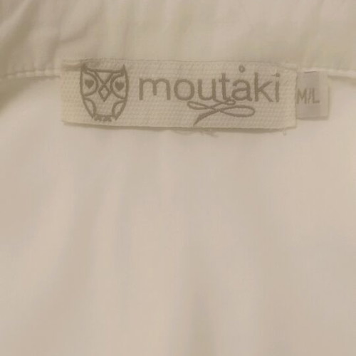 White Moutaki shirt used, size M-L