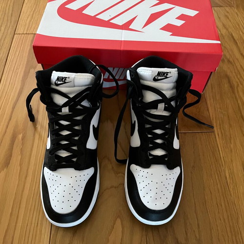 Nike Dunk Panda sneakers new, size 40.5, black and white