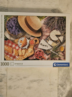 Clementoni puzzle 1000 pieces "A Taste of Provence" new, sealed